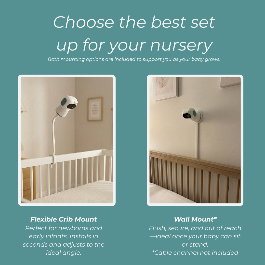 Mounting options — crib and wall